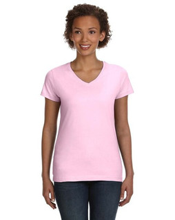 LAT 3507 - Ladies Fine Jersey V-NeckT-Shirt