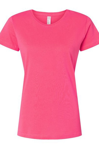 LAT 3516 - Camiseta Femenina de Algodón Suave y Elegante