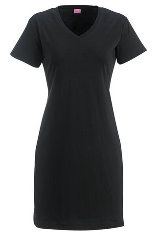 LAT 3522 - Ladies Fine Jersey V-Neck Coverup