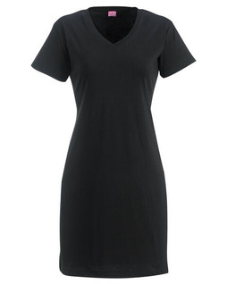 LAT 3522 - Ladies Fine Jersey V-Neck Coverup