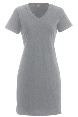 LAT 3522 - Ladies' Fine Jersey V-Neck Coverup
