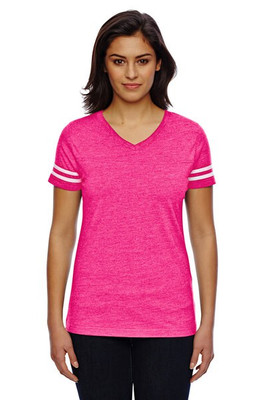 LAT 3537 - Ladies' Vintage Football T-Shirt
