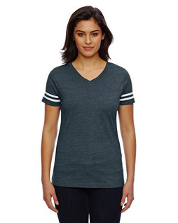 LAT 3537 - Ladies Vintage Football T-Shirt