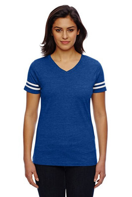 LAT 3537 - Ladies' Vintage Football T-Shirt