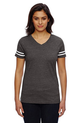 LAT 3537 - Ladies' Vintage Football T-Shirt