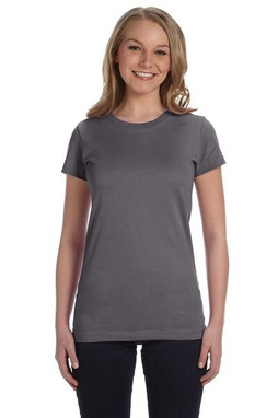 LAT 3616 - Junior Fit Fine Jersey Longer Length T-Shirt