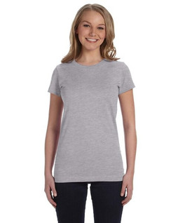 LAT 3616 - Junior Fit Fine Jersey Longer Length T-Shirt