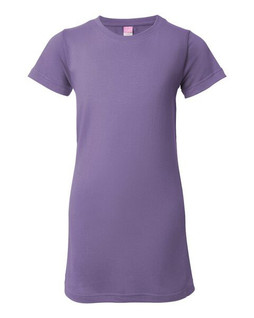 LAT 3616 - Junior Fit Fine Jersey Longer Length T-Shirt