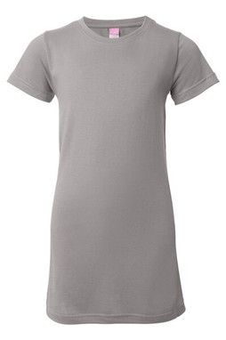 LAT 3616 - Junior Fit Fine Jersey Longer Length T-Shirt