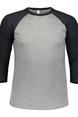 LAT 6930 - Remera vintage jersey de manga tres cuartos de beisbol