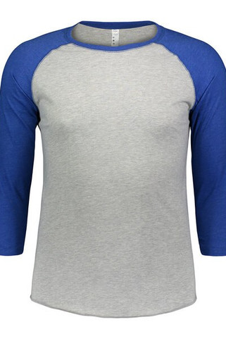 LAT 6930 - Vintage Fine Jersey Three-Quarter Sleeve Baseball T-Shirt