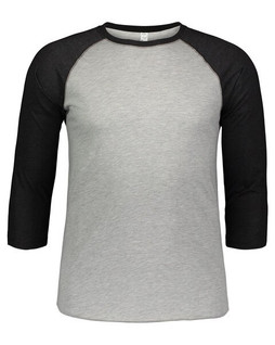LAT 6930 - Vintage Fine Jersey Three-Quarter Sleeve Baseball T-Shirt