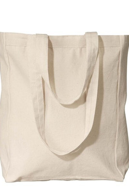 Liberty Bags 8861 - Bolsa de lona de algodón reforzado de 10 onzas