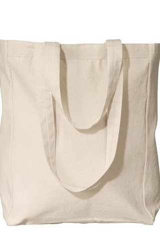 Liberty Bags 8861 - Bolsa de lona de algodón reforzado de 10 onzas