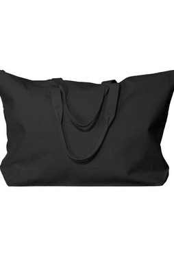 Liberty Bags 8863 - 10 Ounce Canvas Tote with Zipper Top Closure