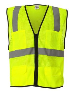 ML Kishigo 1191-1192 - Economy Six Pocket Mesh Vest