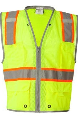ML Kishigo 1510-1511 - Brilliant Series Heavy Duty Class 2 Vest