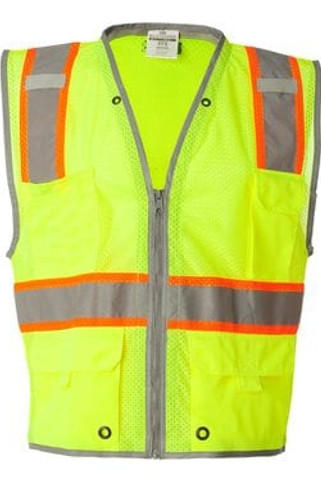 ML Kishigo 1510-1511 - Brilliant Series Heavy Duty Class 2 Vest