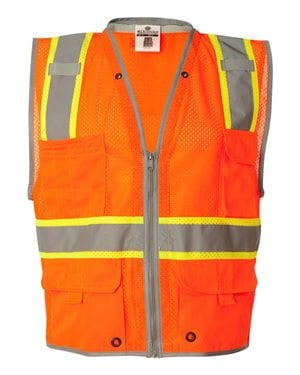 ML Kishigo 1510-1511 - Brilliant Series Heavy Duty Class 2 Vest