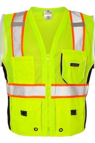 ML Kishigo 1513-1514 - Black Series Heavy Duty Vest