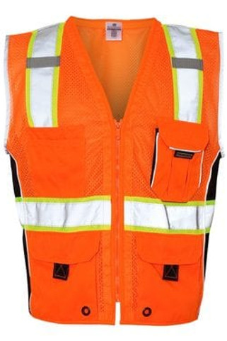 ML Kishigo 1513-1514 - Black Series Heavy Duty Vest