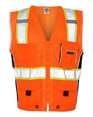 ML Kishigo 1513-1514 - Black Series Heavy Duty Vest