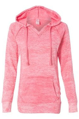 MV Sport W1162 - Courtney Burnout V-Notch Sweatshirt