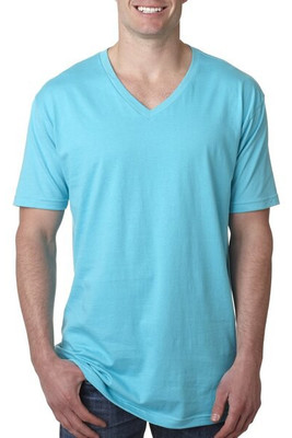 Next Level 3200 - Remera premium manga corta con cuello en V