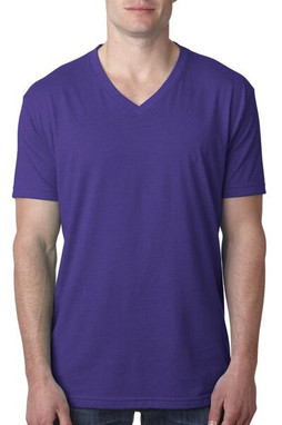 Next Level 6240 - Premium Fitted CVC V-Neck Tee