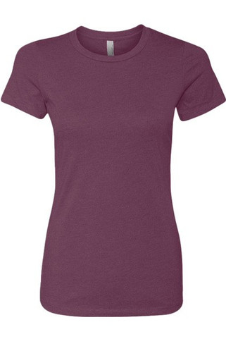 Next Level 6610 - Premium Heathered Cotton-Poly Crew Neck Tee