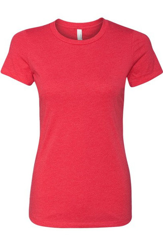 Next Level 6610 - Premium Heathered Cotton-Poly Crew Neck Tee