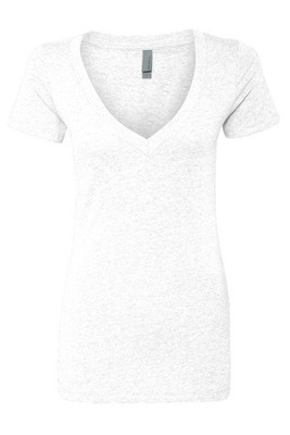 Next Level 6640 - Stylish Deep V-Neck Cotton Blend Tee