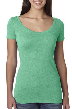Next Level 6730 - T-Shirt Tri Blend Scoop