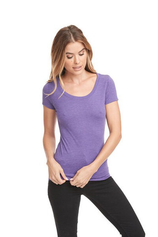 Next Level 6730 - T-Shirt Tri Blend Scoop