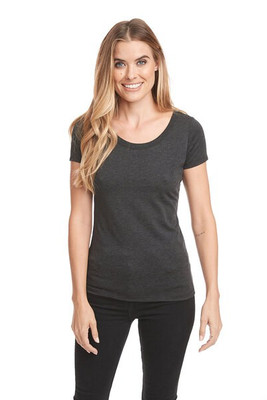 Next Level 6730 - Elegant Triblend Scoop Neck Tee for Women