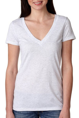 Next Level 6740 - Ultimate Comfort Triblend V-Neck Tee for Women