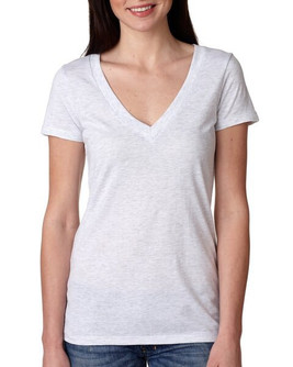 Next Level 6740 - Ultimate Comfort Triblend V-Neck Tee for Women