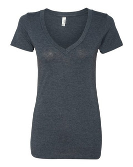 Next Level 6740 - Triblend Cuello en V profundo