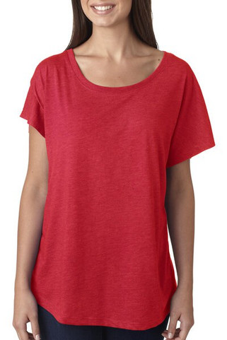 Next Level 6760 - Versatile Triblend Dolman Tee for Women