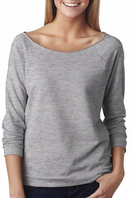 Next Level 6951 - Remera mangas raglan de tres cuartos