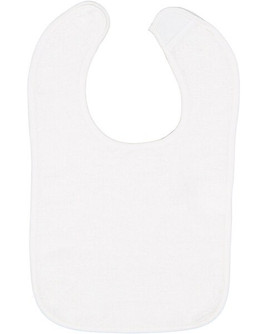 Rabbit Skins 1003 - Infant Terry Snap Bib w/ Contrast Color Binding