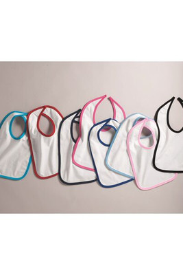 Rabbit Skins 1004 - Contrast Jersey Velcro® Bib
