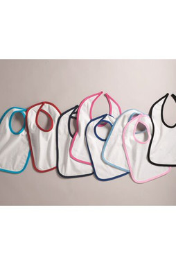 Rabbit Skins 1004 - Contrast Jersey Velcro® Bib