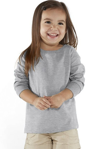 Rabbit Skins 3302 - Fine Jersey Toddler Long Sleeve T-Shirt