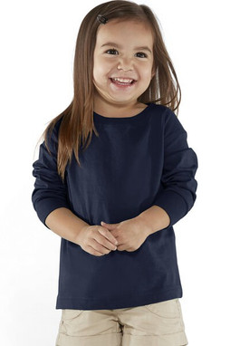 Rabbit Skins 3302 - Fine Jersey Toddler Long Sleeve T-Shirt