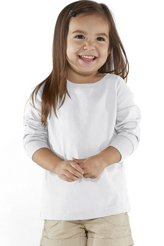 Rabbit Skins 3302 - Fine Jersey Toddler Long Sleeve T-Shirt