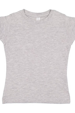Rabbit Skins 3316 - Fine Jersey Toddler Girls T-Shirt