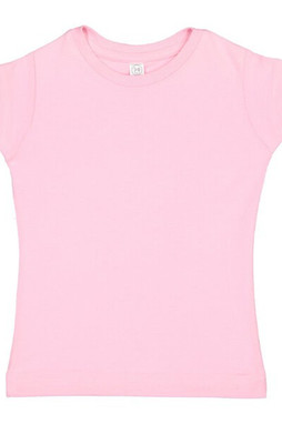 Rabbit Skins 3316 - Fine Jersey Toddler Girls T-Shirt