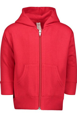 Rabbit Skins 3446 - Infant Hooded Full-Zip Sweatshirt