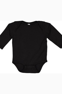 Rabbit Skins 4411 - Infant Long Sleeve Lap Shoulder Creeper